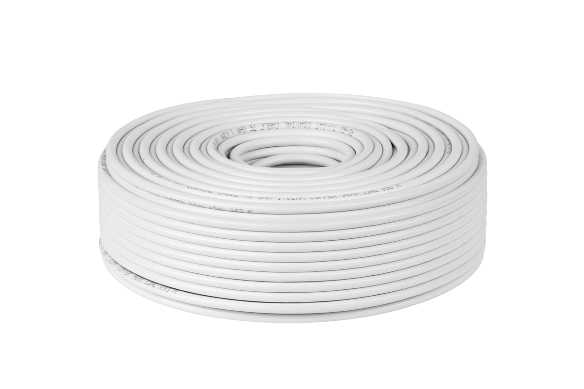 Cablu Coaxial Cabletech KAB0006 | Alb