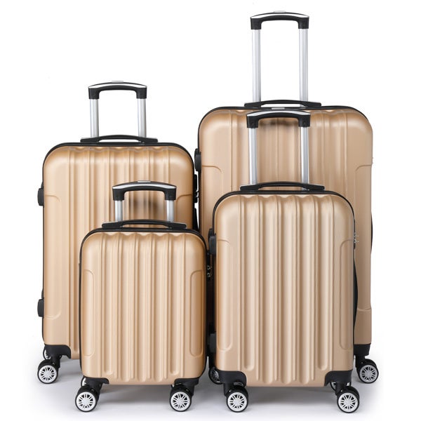 Valise Rigide 24+28 Pouces – 4 Roues, Bagage à Main Cabine – Sans Marque