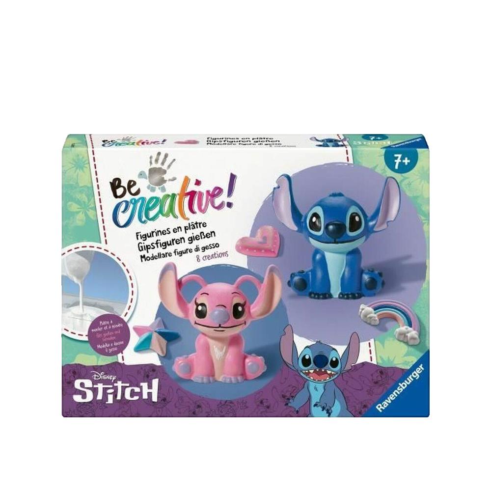 Ravensburger Kit Creativo Be Creative Figuras Stitch 8 Figurillas Yeso , Leroy Merlin