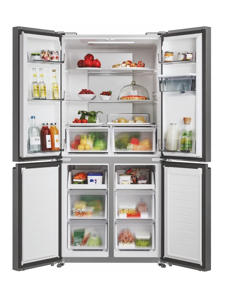 Candy CFQQ5T817EWPS frigo américain Pose libre 463 L E Argent - 3