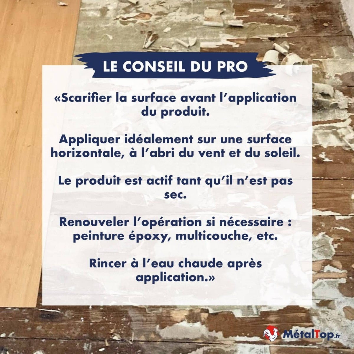 Decapant Colle Lino - 1 L - Métaltop - 6