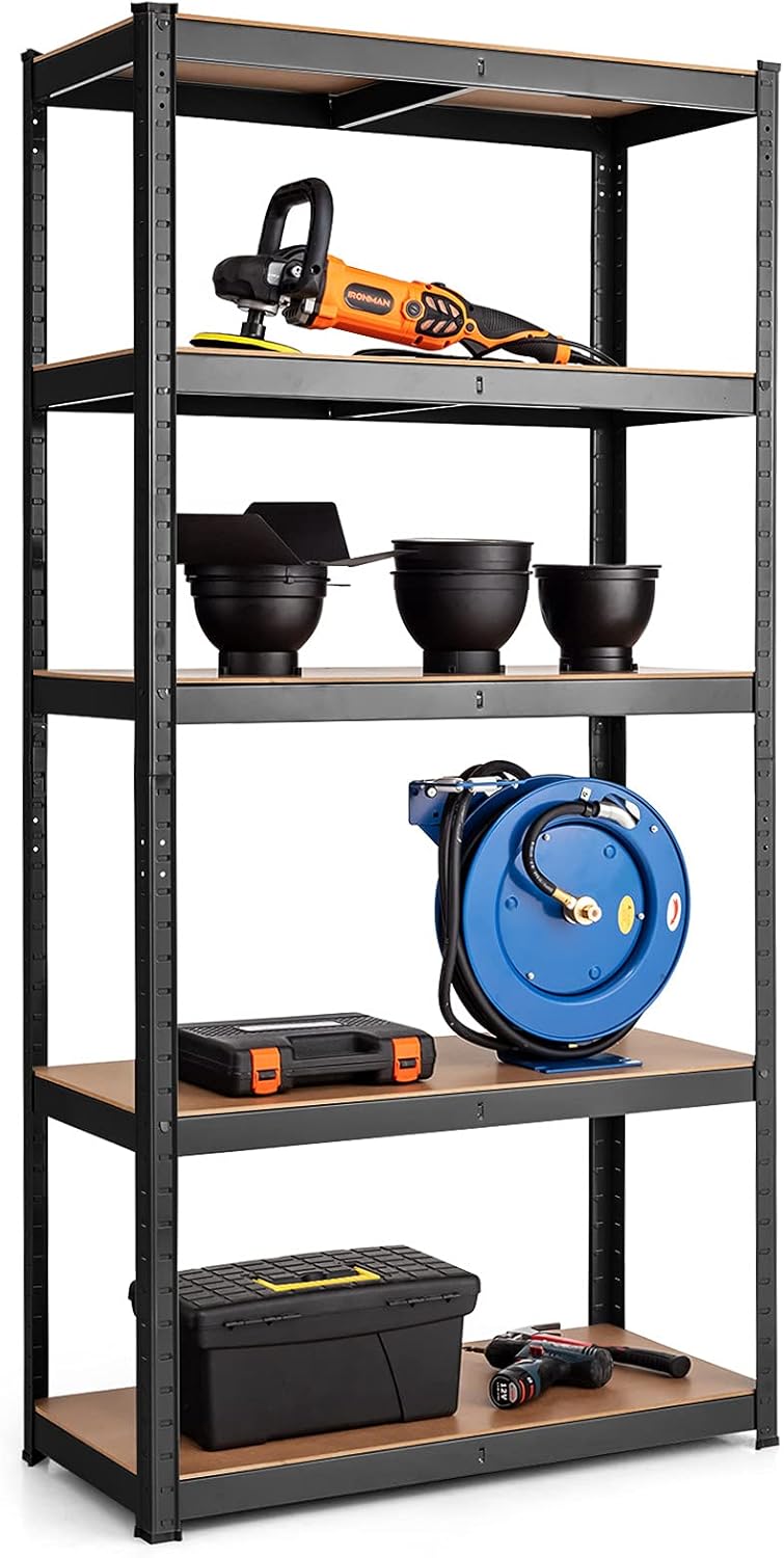 Estante Para Neumáticos De Garaje – Soporte De Pared Y De Pie Ajustable – Resistente Y Con Ruedas – Organiza Tu Taller