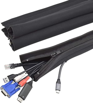 200 Fascette Stringicavo In Nylon Per Autoradio E Elettronica - Kit Da 6 Misure (5-28 Mm) Con Scatola Trasparente