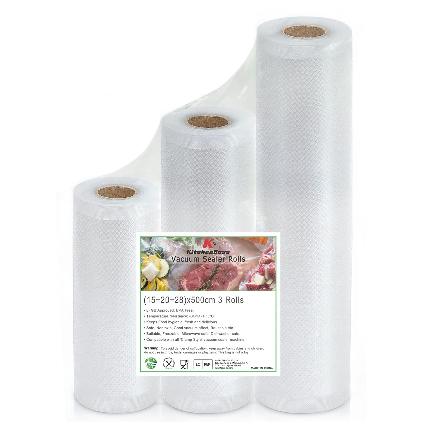Sacchetti per la Polvere Per Titan TTB350VAC 16-20 Litro Wet & Dry