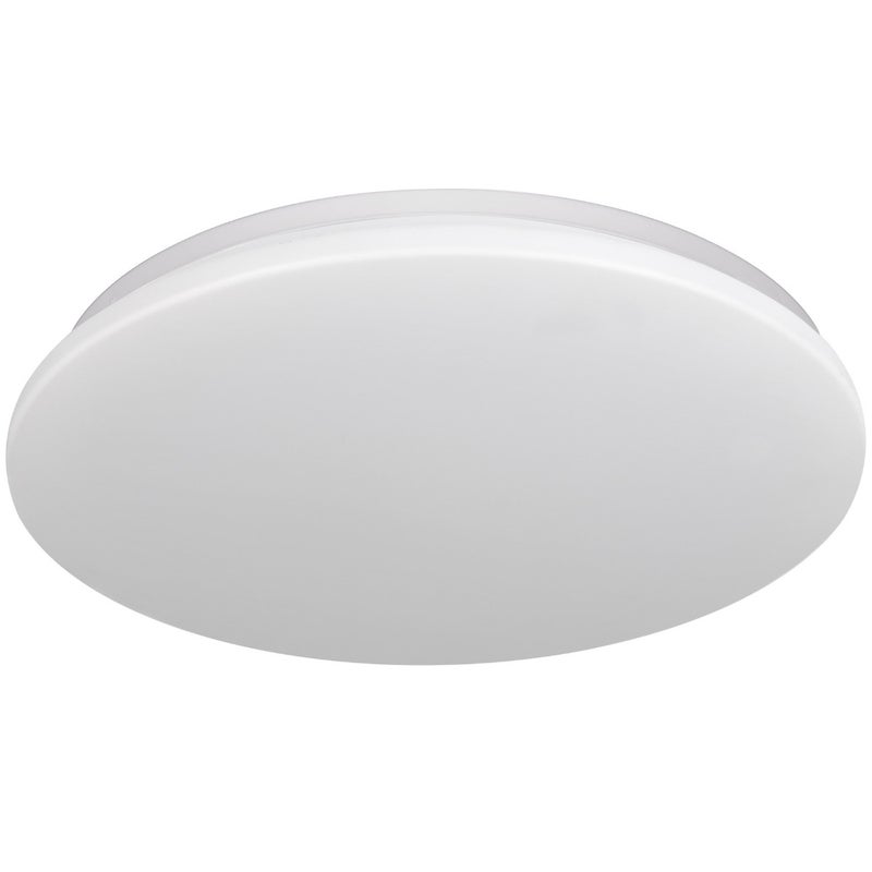 Plafon Adar okrągły biały LED 12W 4000K 1400lm wym: 6 x 30 cm IP44 tworzywo sztuczne Polux