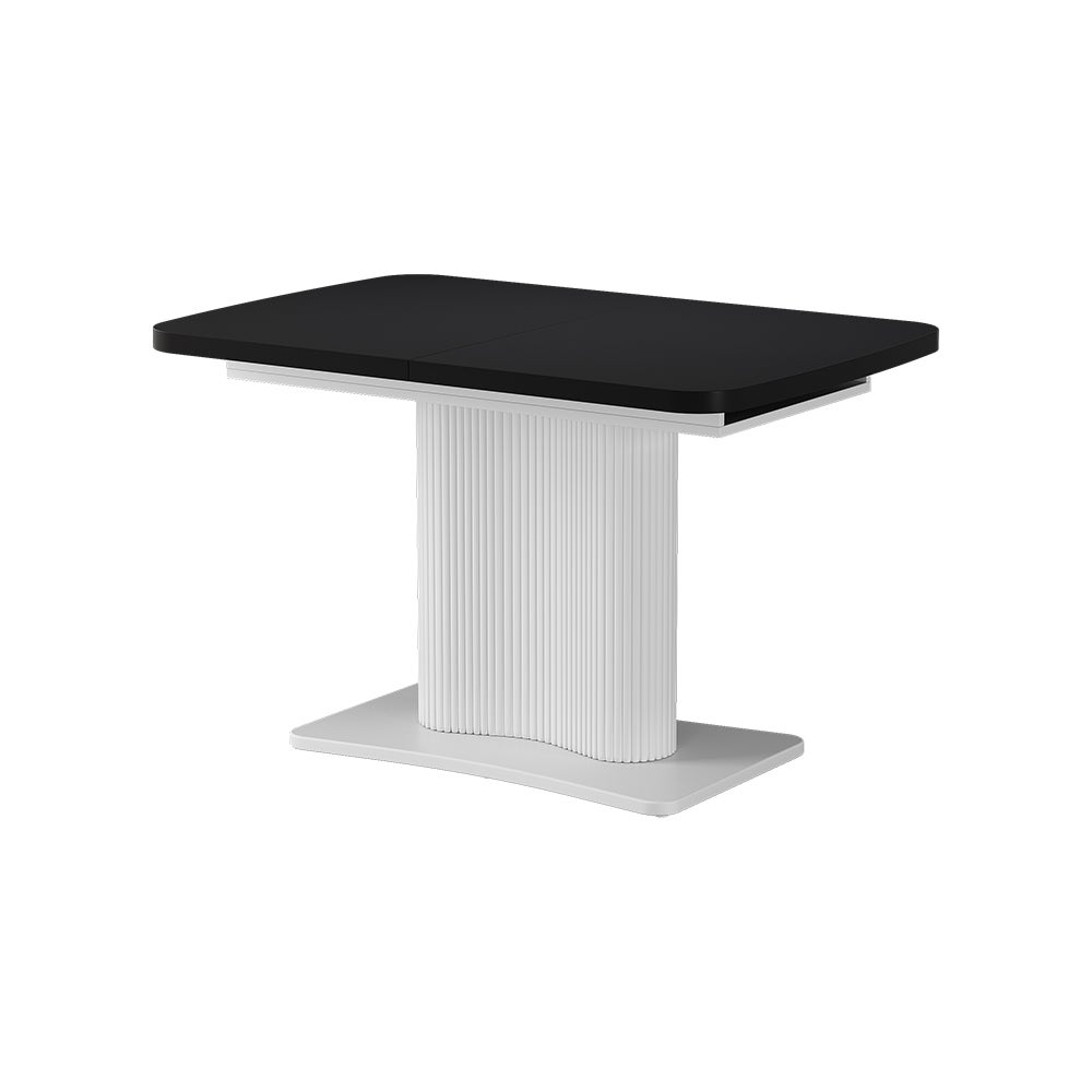 Vicco Stół jadalny Fenaro, Czarny/biały, 120 x 80 cm 2 części