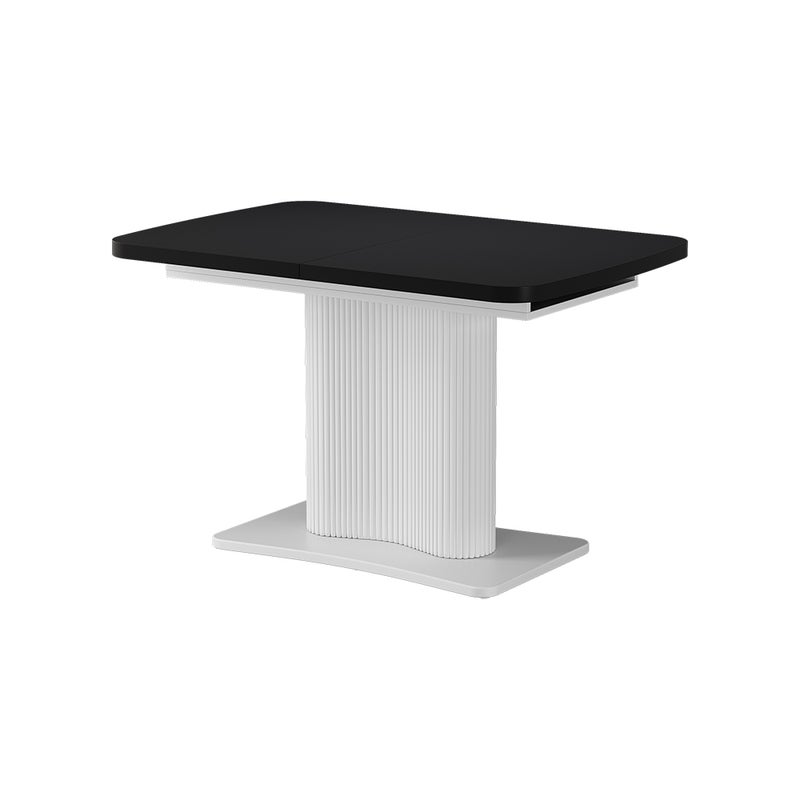 Vicco Stół jadalny Fenaro, Czarny/biały, 120 x 80 cm 2 części