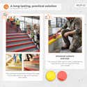 Perfil de escalón PVC autoadhesivo 50x50 mm - protector antideslizante ...