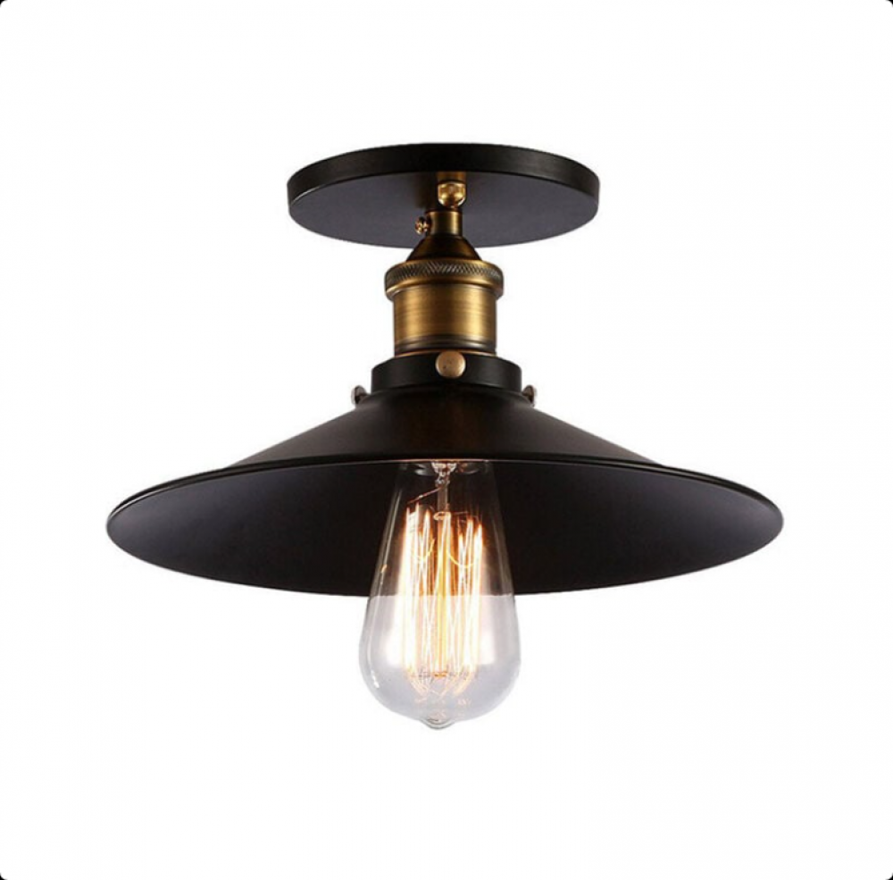 22cm Przemysłowa Lampa Sufitowa E27 Żyrandol Oprawa do Korytarza Salonu Sypialni
