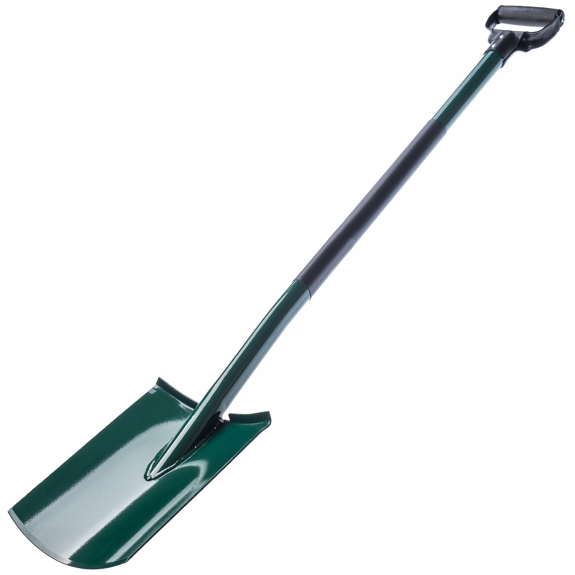 ŁOPATA SZPADEL DO KOPANIA PROSTY METAL TRZONEK ERGONOMICZNY 118 cm SOLIDNA