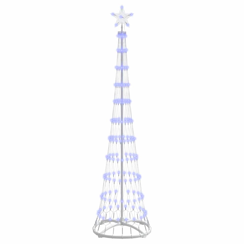 Choinka świąteczna LED Niebieski 51 x 51 x 190 cm Metal