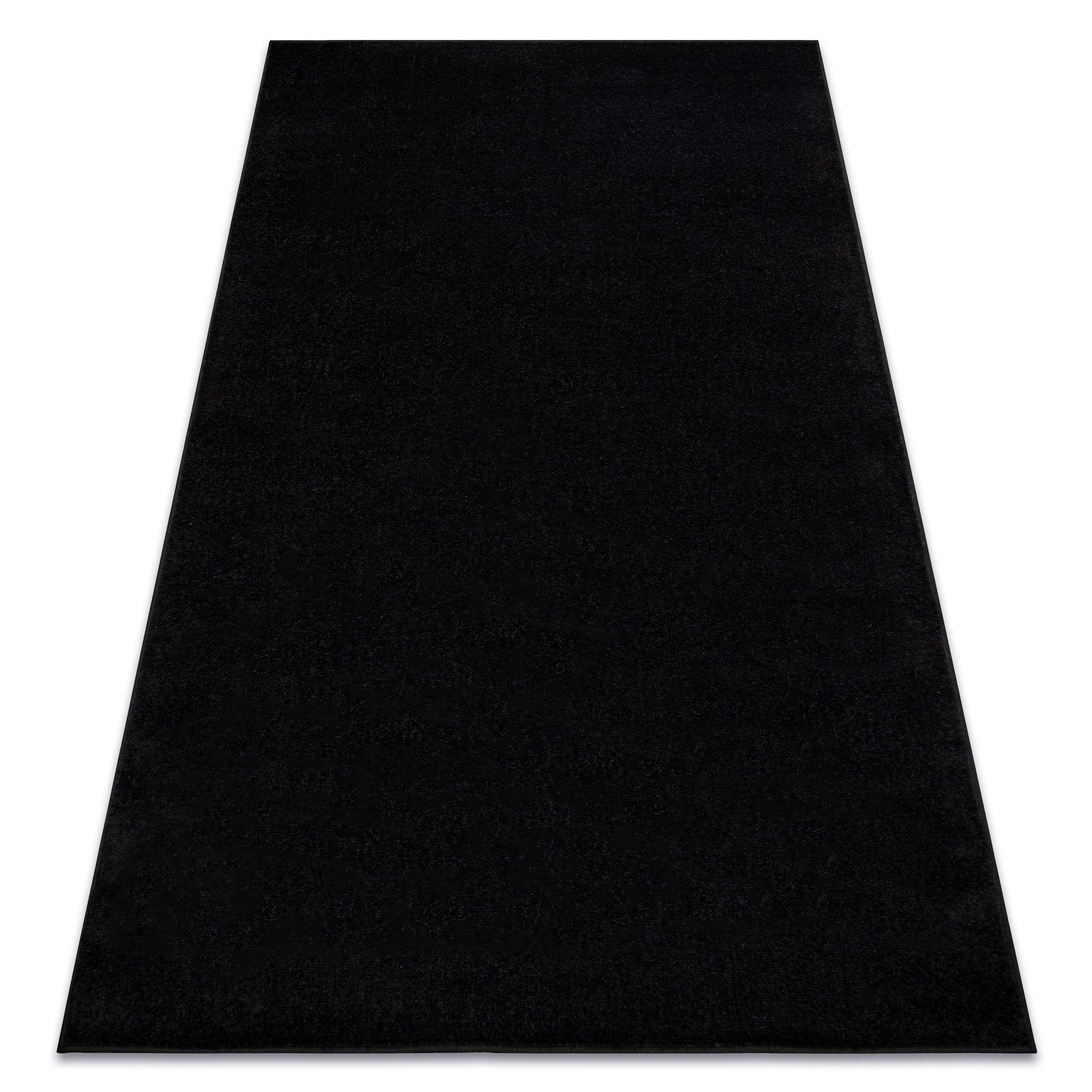 Dywan ETON PLUS czarny jednolity, jednokolorowy, gładki 400x500 cm