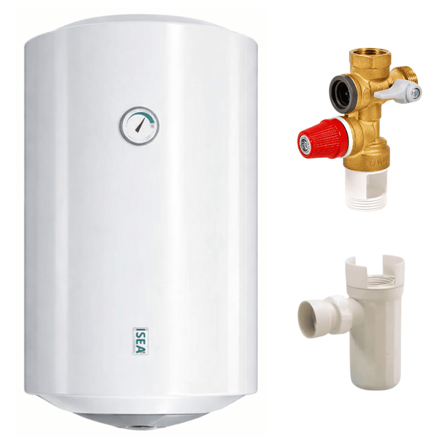 Pack chauffe eau électrique 150 litres Isea Ferroli + groupe + siphon