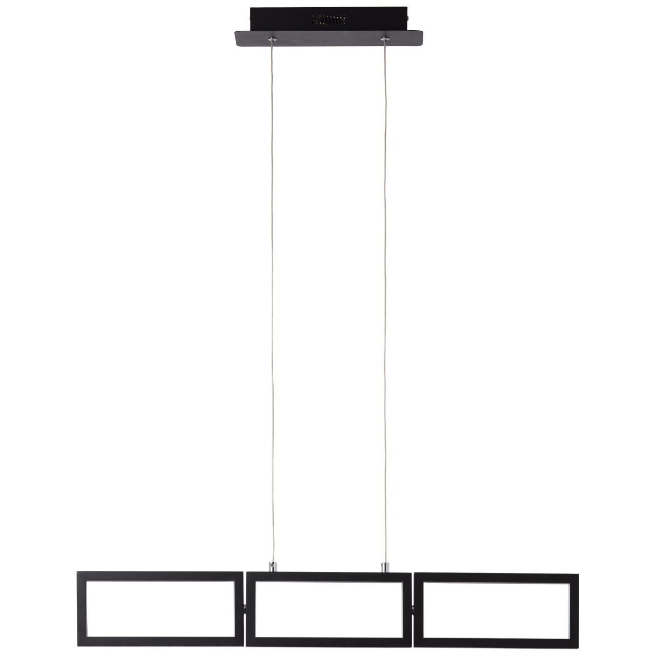 Brilliant lampa Kaami LED zewnętrzna lampa stołowa 37cm czarny matowy metal/czarny bambus 2W zintegrowana dioda LED - 7