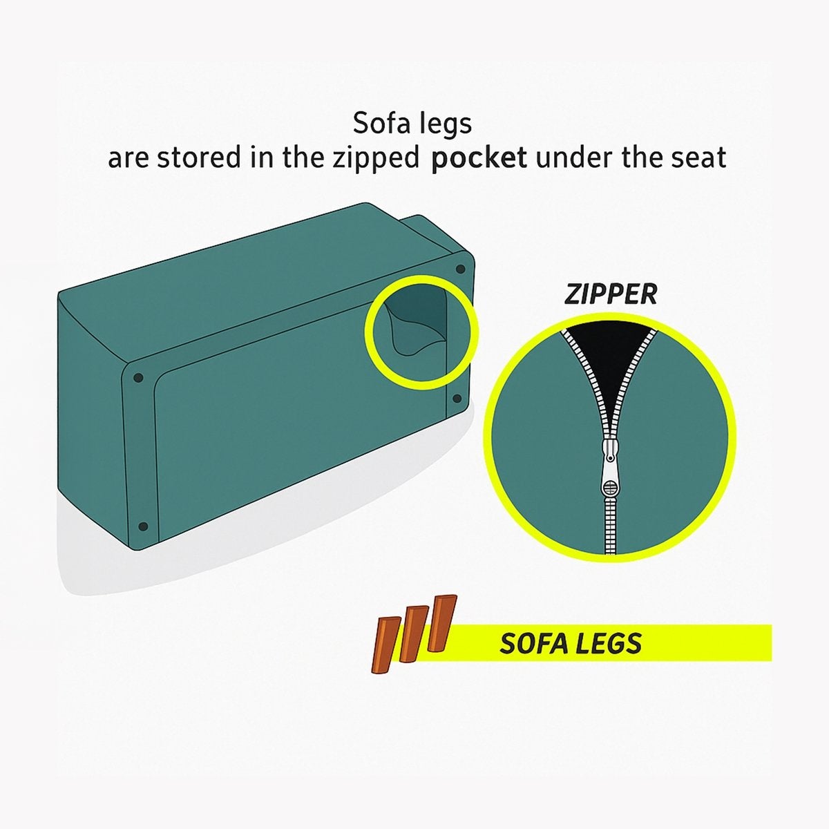 Divano letto in tessuto con porta USB e gambe in metallo design Astralis - Grigio - 7