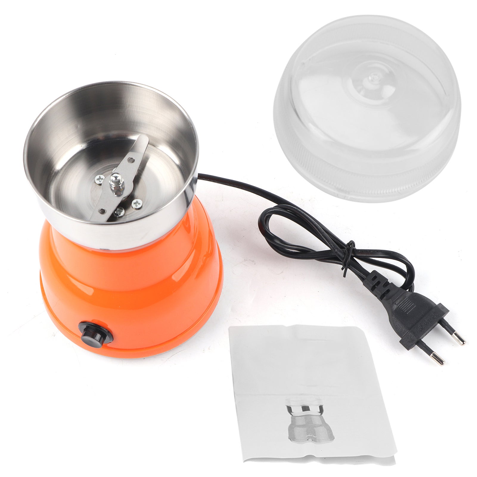 Ten domowy młynek elektryczny o napięciu 220 V może mielić orzechy, ziarna, ziarna, zioła i przyprawy