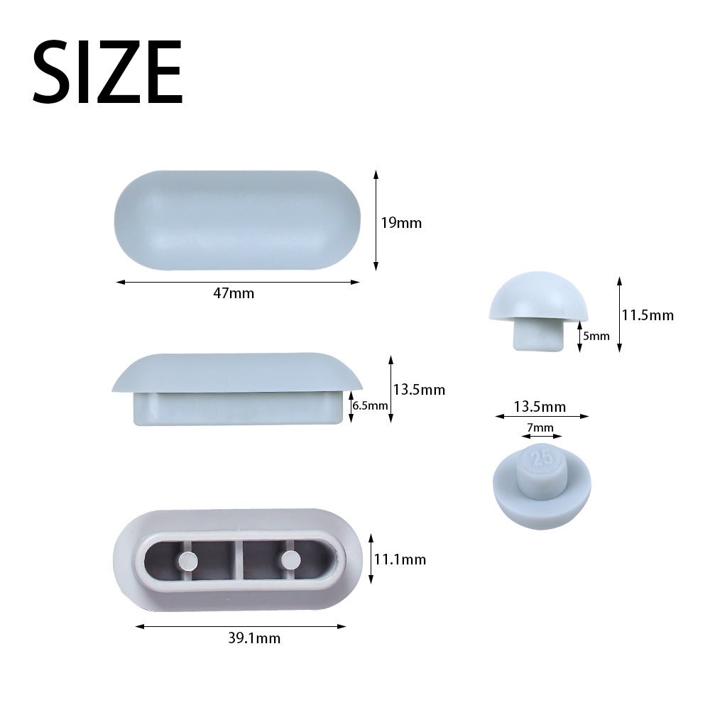 10 PCS GUARNIZIONE Wc Sedile Del Water Accessorio Per Vasca Bagno EUR 8