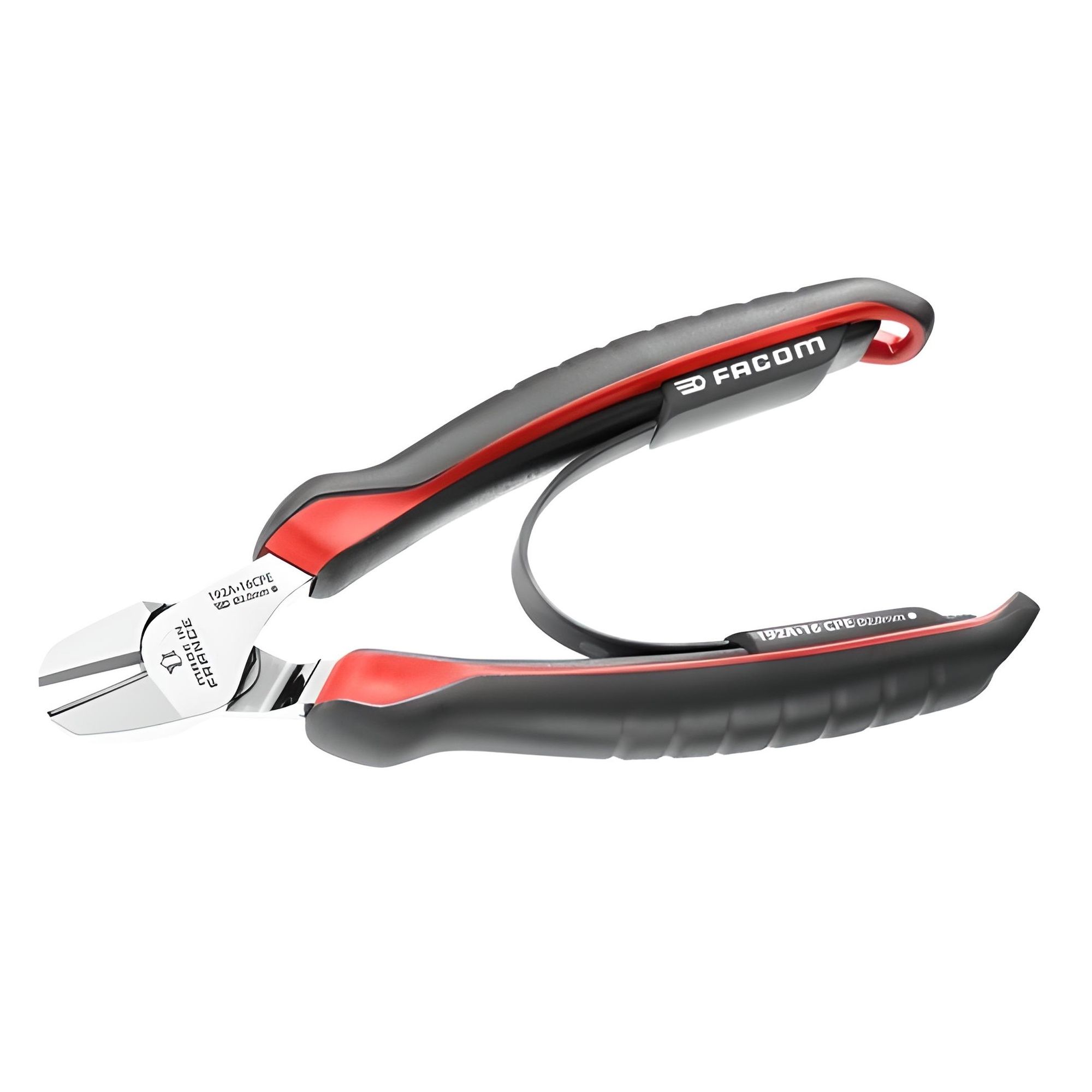 FACOM Pince Coupante Diagonale 200mm 192A.20CPE - Outil Pro Ergonomique Avec Gaines Bi-Matière