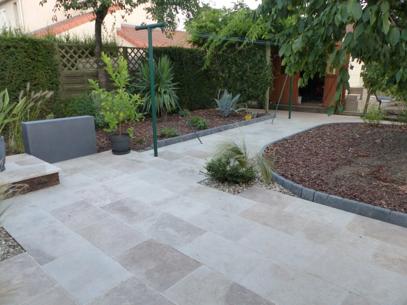 Travertin Premier choix - Mix Beige - 40x40/1,2cm - 2