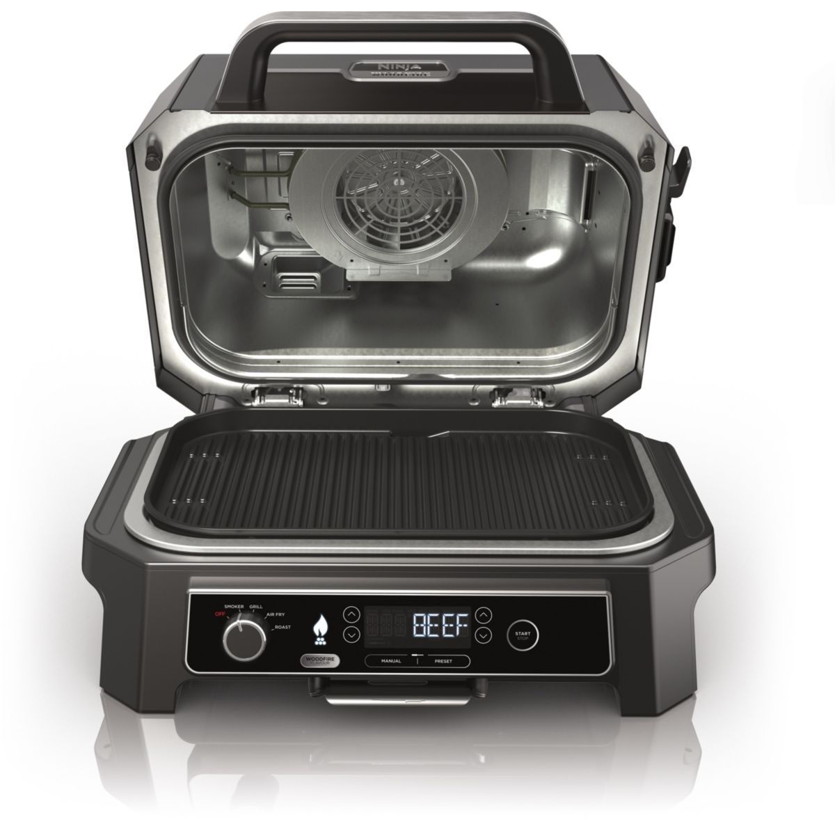 WELL GRILL Telo Copertura Impermeabile Per Ninja Woodfire Pro XL E OG Series – 114x84 Cm, 600D Oxford, Resistente UV