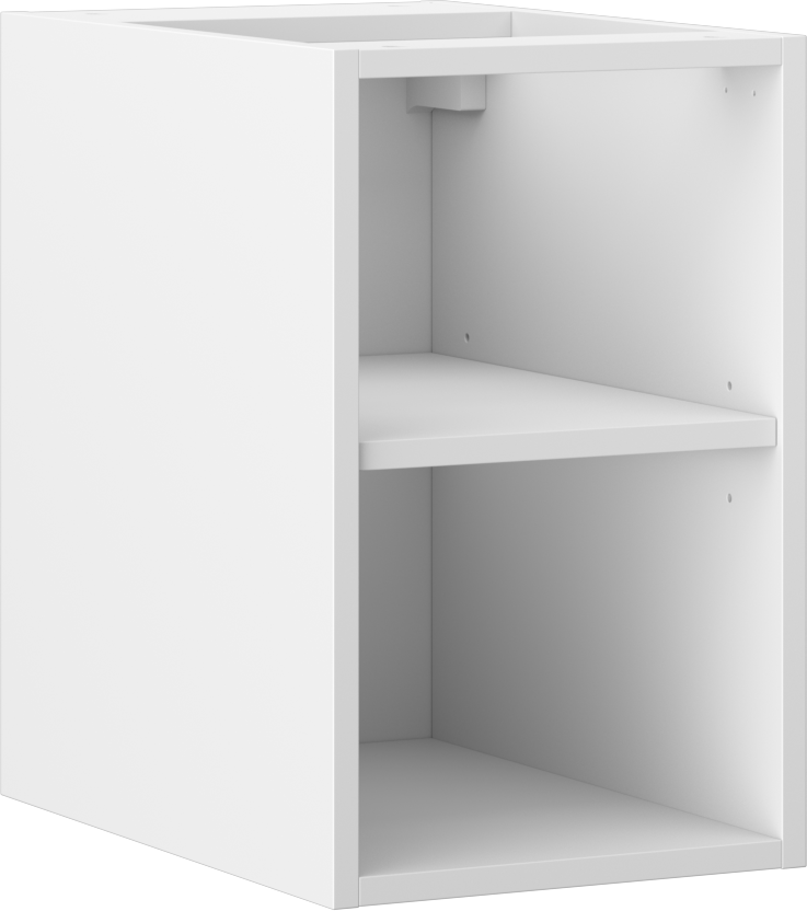 Mexen Box-A szafka otwarta z półką 30 cm, biała mat - 91AX2-0300-470-0-01