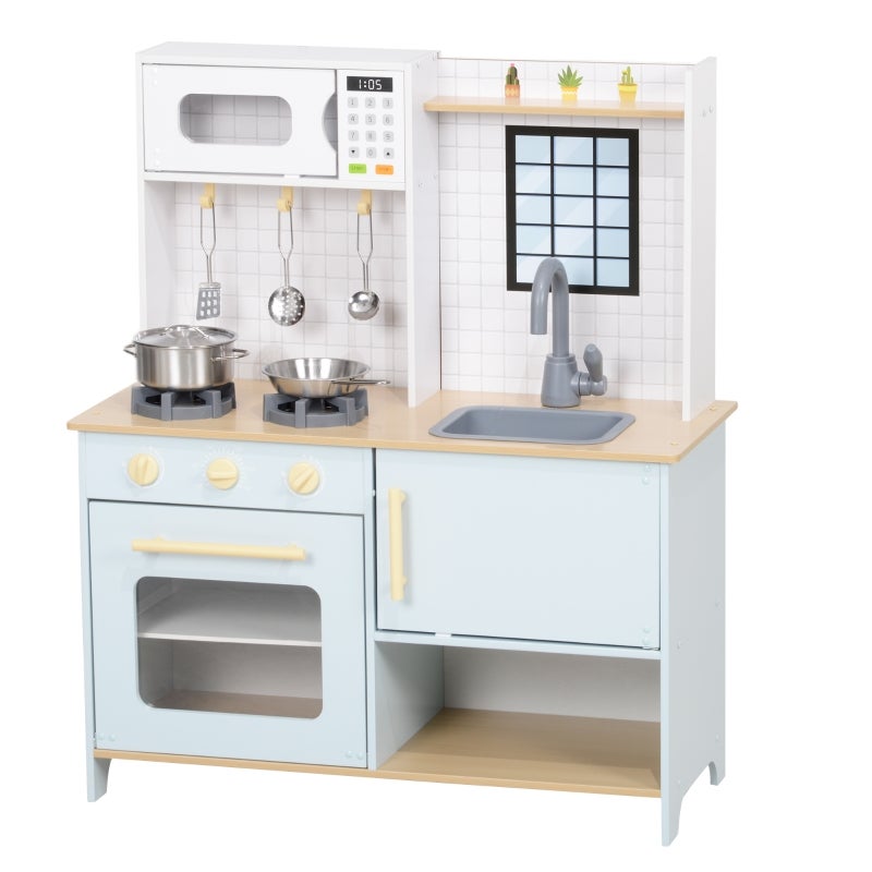 Small Foot Set Cuisine Enfant – Tablier, Gant, Manique, Poêle, Casserole – Accessoires Adaptés – Dès 3 Ans