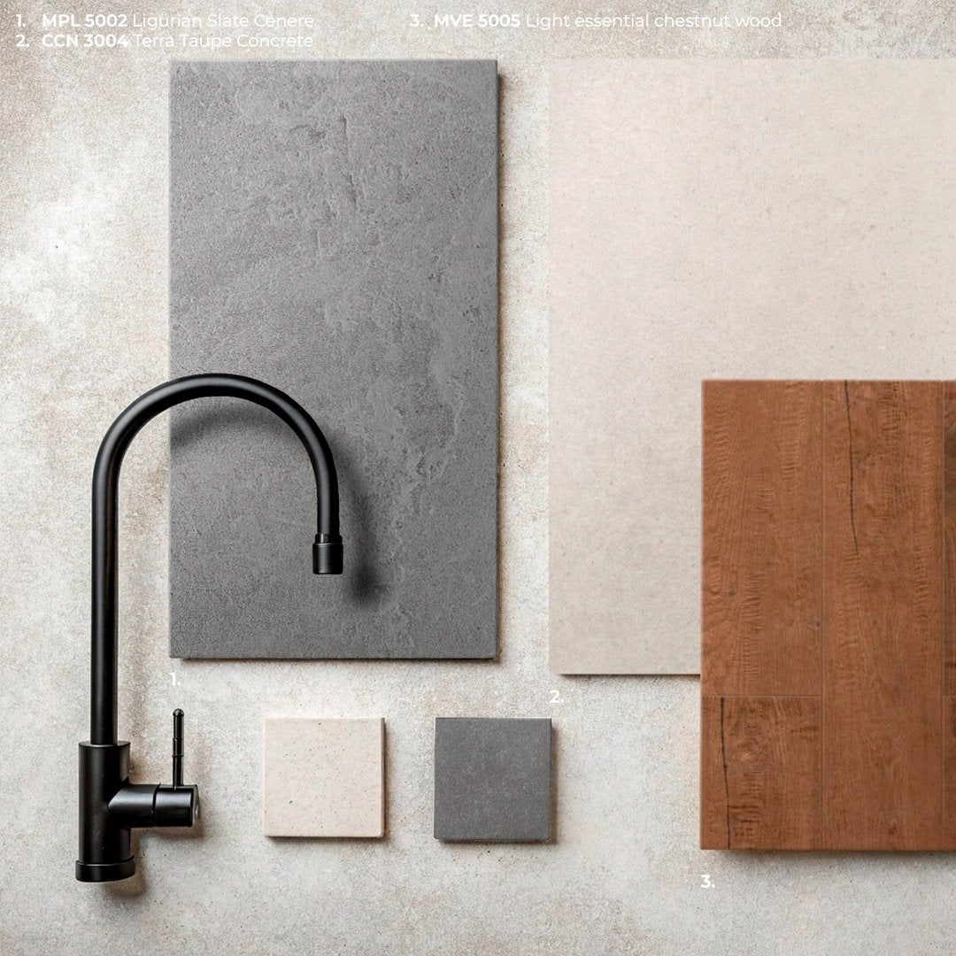 Pietra Portofino Cenere - Piastrelle 120x120 cm 9 mm - MPL 5002 120x120 MATT R9 9 mm - 5