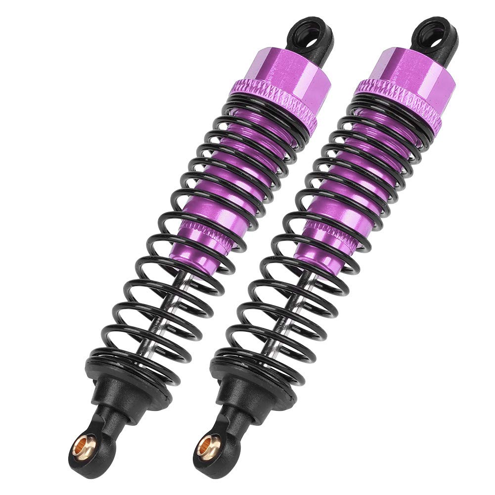 Ammortizzatore in metallo viola per modello di auto RC HSP 2 pezzi 1/10 Alta stabilità Design robusto e perfetto Installazione (110 MM) - 4