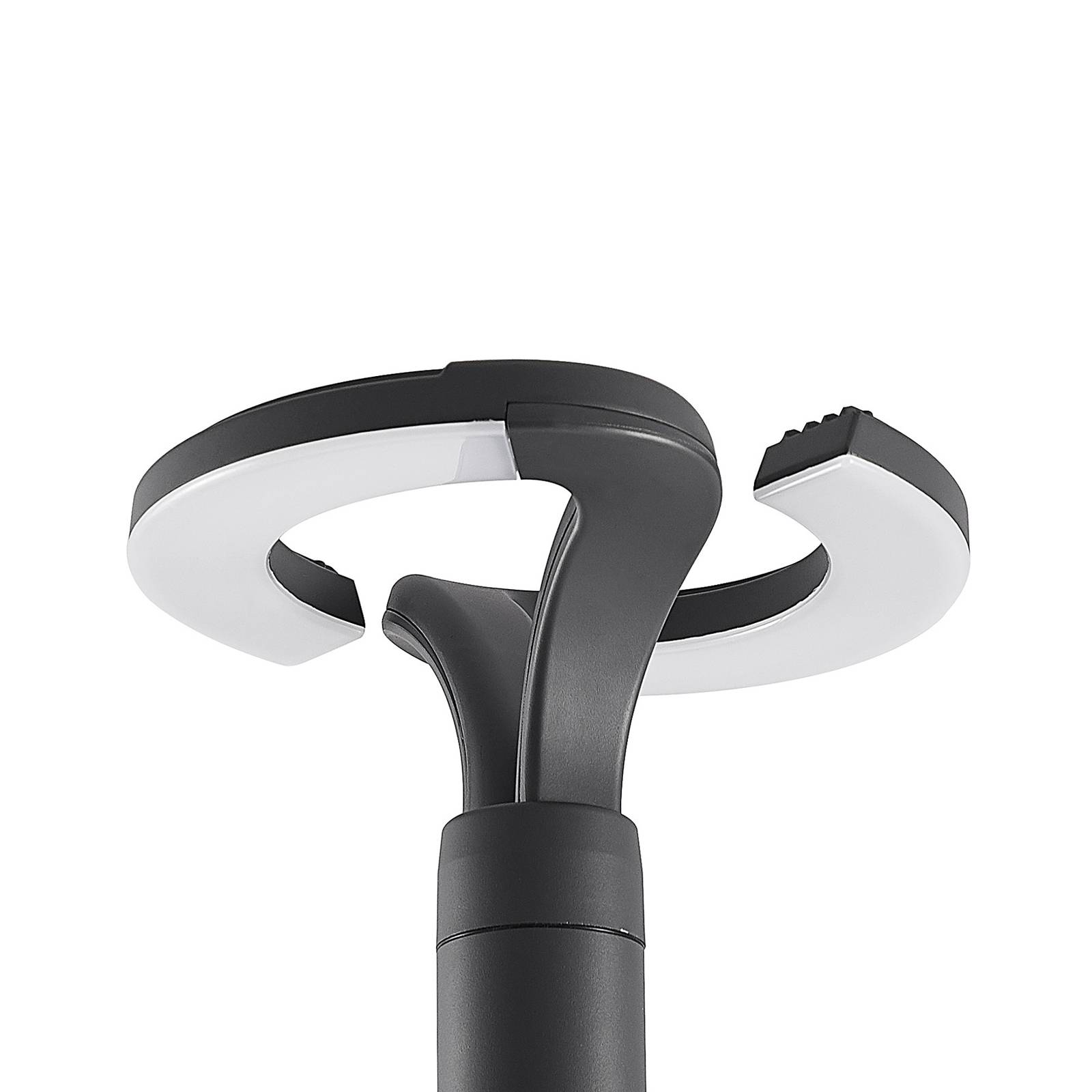 Lindby lampada LED da esterno Keily, cerchio, antracite, metallo, Candelabro, lampada da esterni - 6
