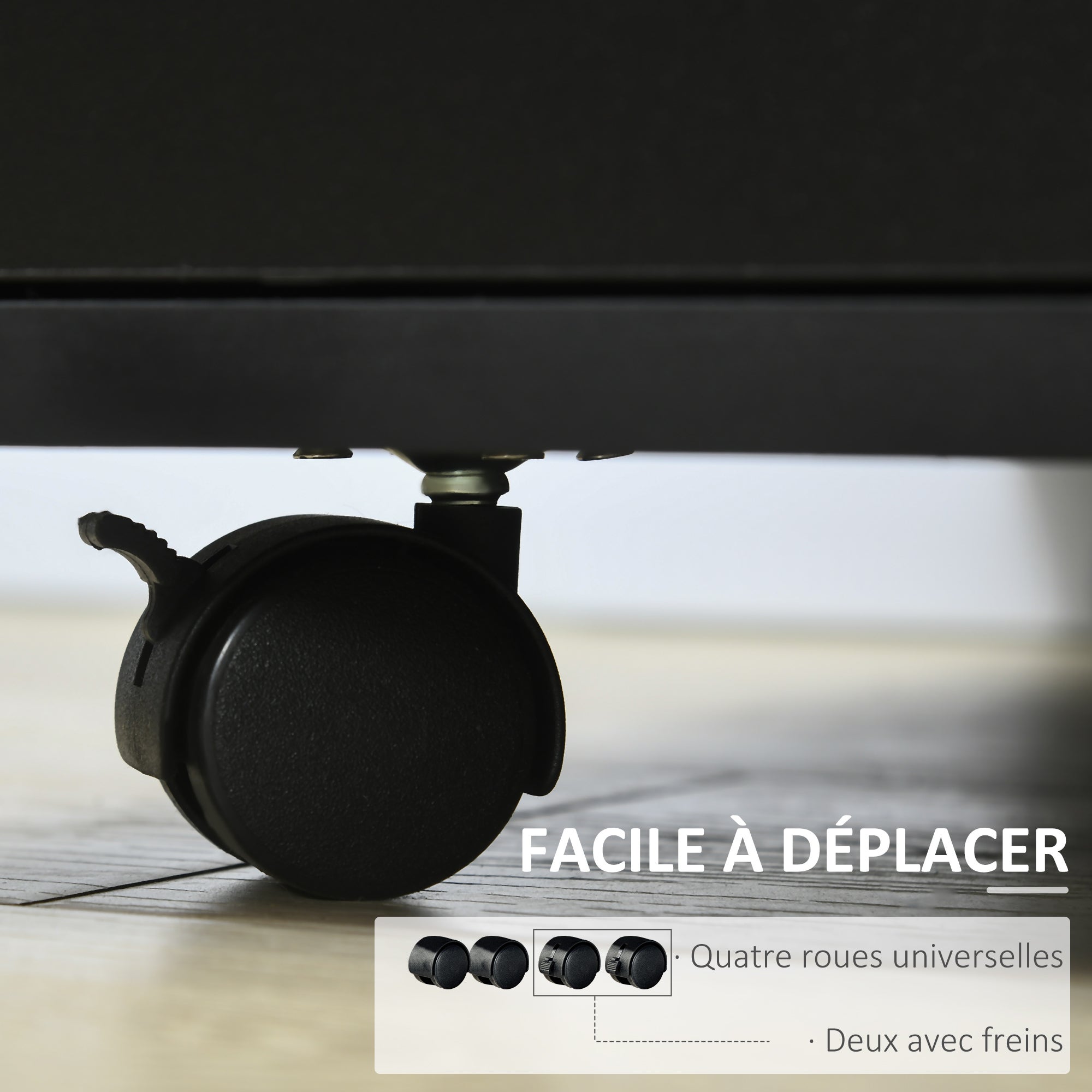 organisateur de bureau Bois HOMCOM - 6