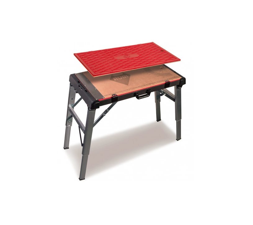 Table réglable pieds télescopiques 60x45x60cm gris Table réglable pieds télescopiques 60x45x60cm gris