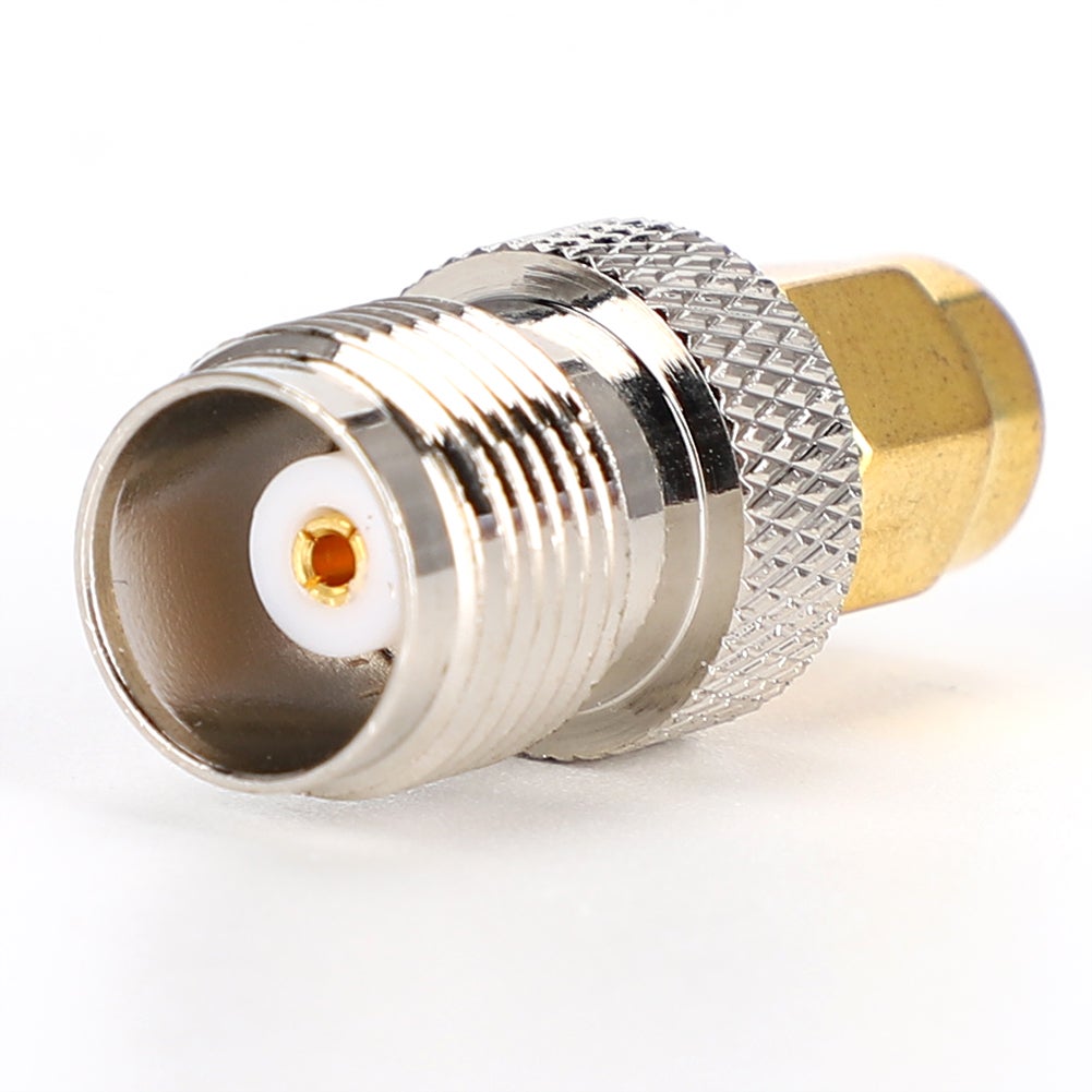 Connettore RF Femmina Femmina Adattatore Coassiale SMA Femmina A F Femmina - 10 Pezzi In Ottone Dorato Adattatore SMA A F