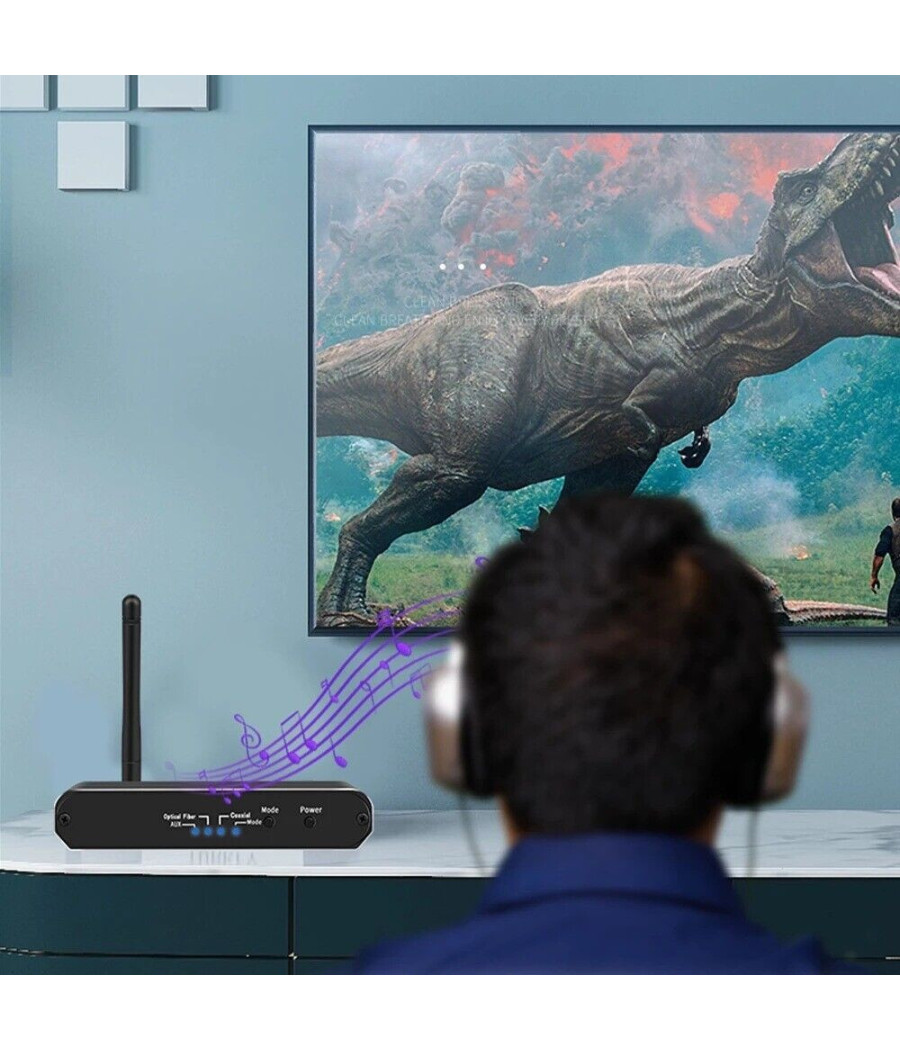 Trade Shop - Ricevitore Trasmettitore Bluetooth Convertitore Audio Digitale A Analogico H09 - - 5