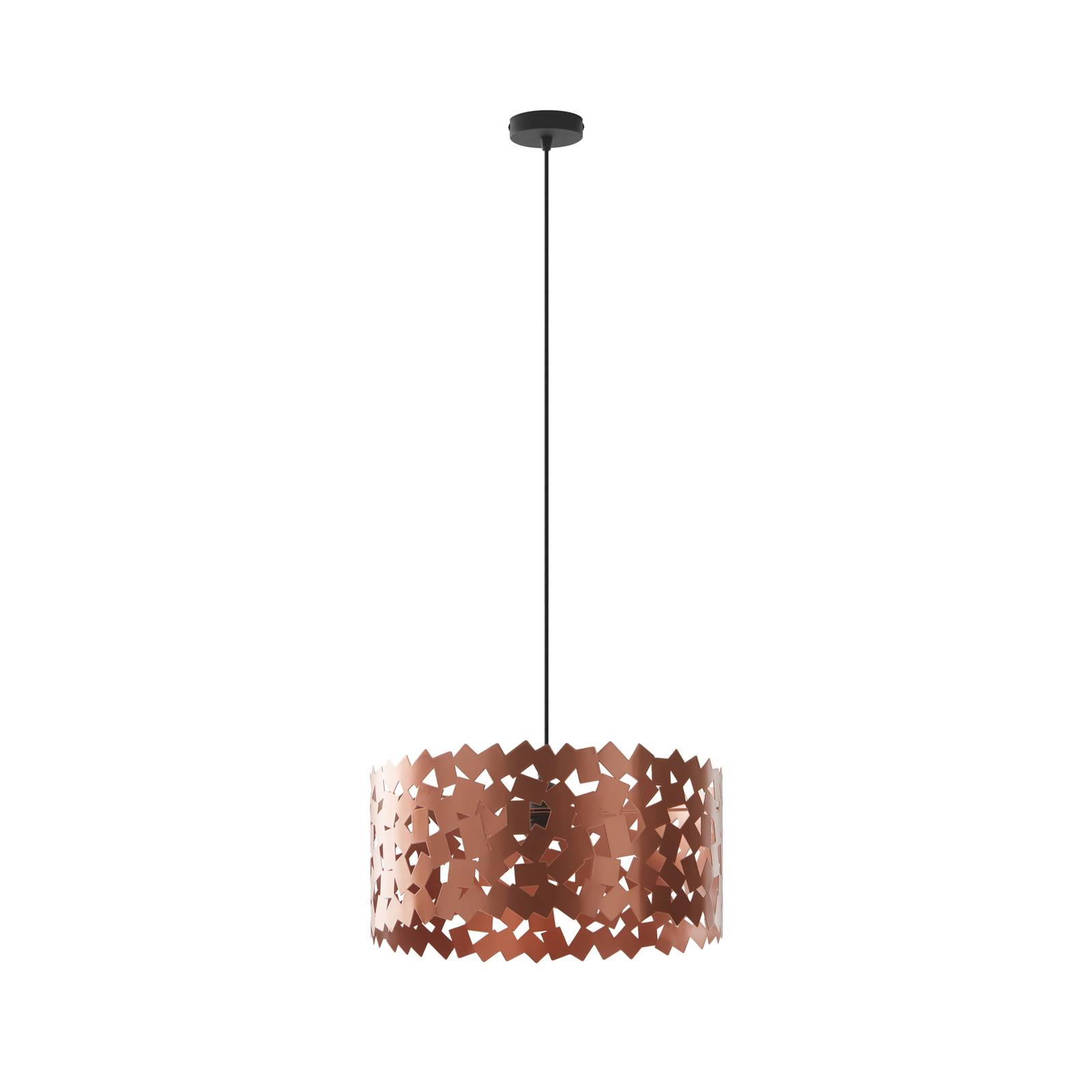 Lucande lámpara colgante aeloria, cobre, ø 45 cm, hierro, e27, lámpara colgante, lámpara colgante, lámpara, lámpara de techo, lámpara de techo,