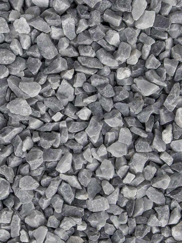Ice Blue gravier de marbre concassé 1600kg Bigbag 1m3 | Prix avantageux (5 - 8mm)