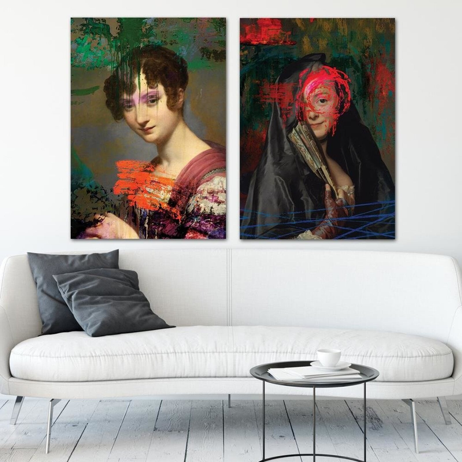 Tableau xxl pour le décor d'image d'intérieur de loft - 40 x 60 cm - 4