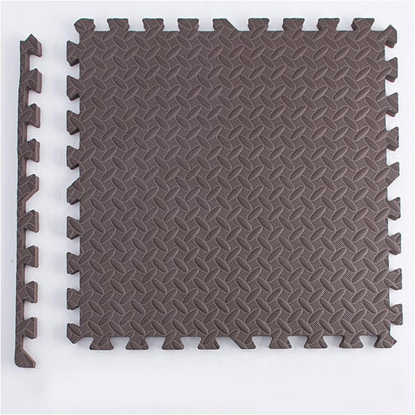 Tapis Puzzle Sport Mousse EVA 90x90cm épaisseur 25mm - Noir/bleu, Neuf