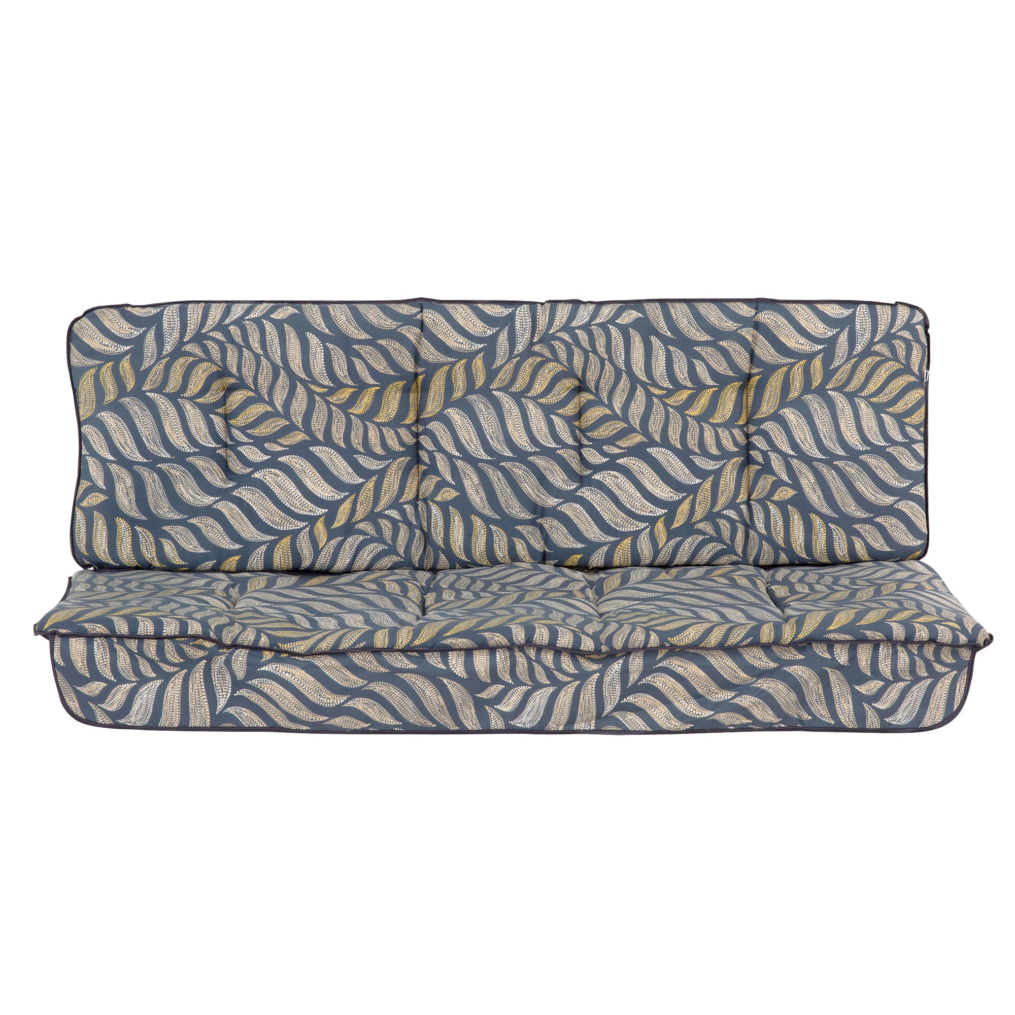 Poduszki na huśtawkę 150 cm Latina szary/żółty PATIO