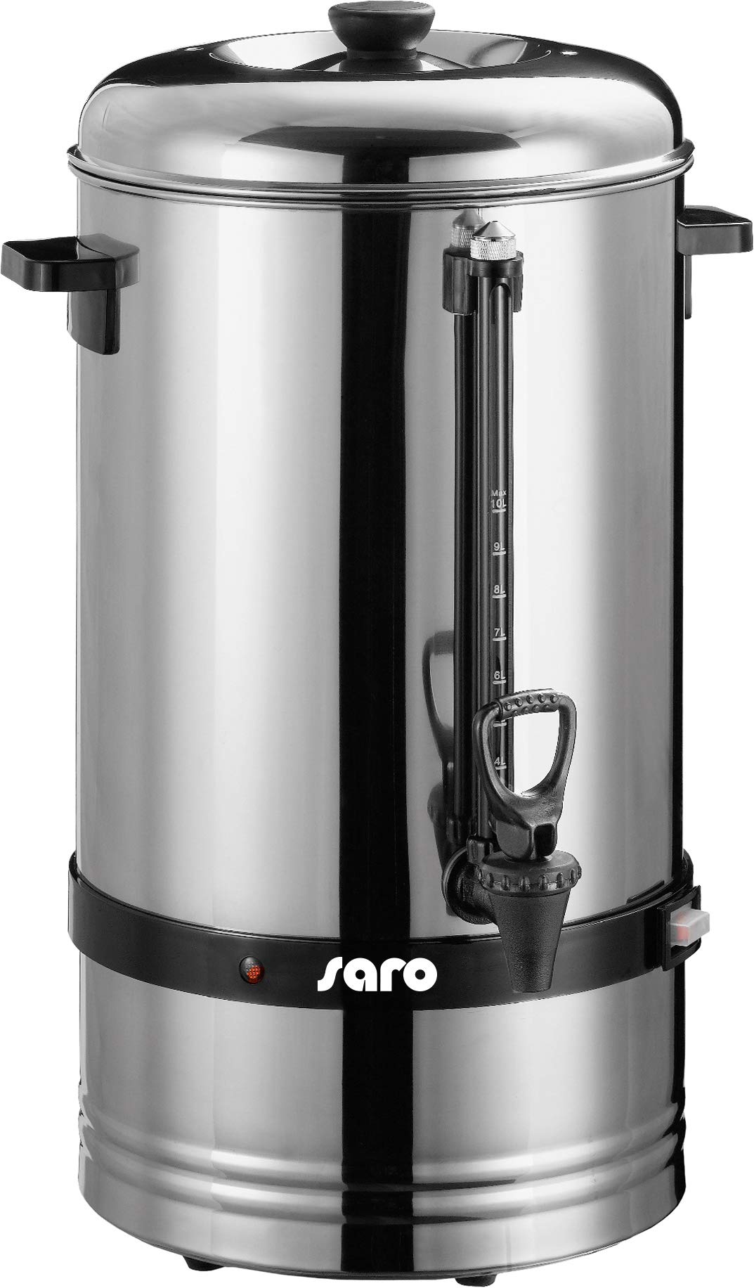 Caffettiera Con Filtro Brandt CAF1318S, 1000W, 1,8 Litri (18 Tazze), Bianco/argento - Con Funzione Mantenimento Caldo