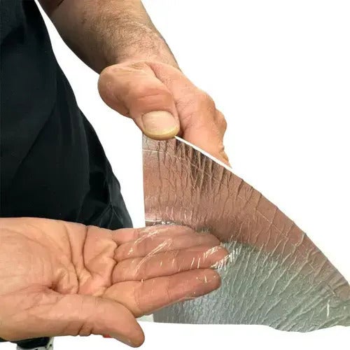 Pannello Adesivo Bianco Effetto Marmo 1,20 x 3 metri Rivestimento Pareti Ignifugo - 5