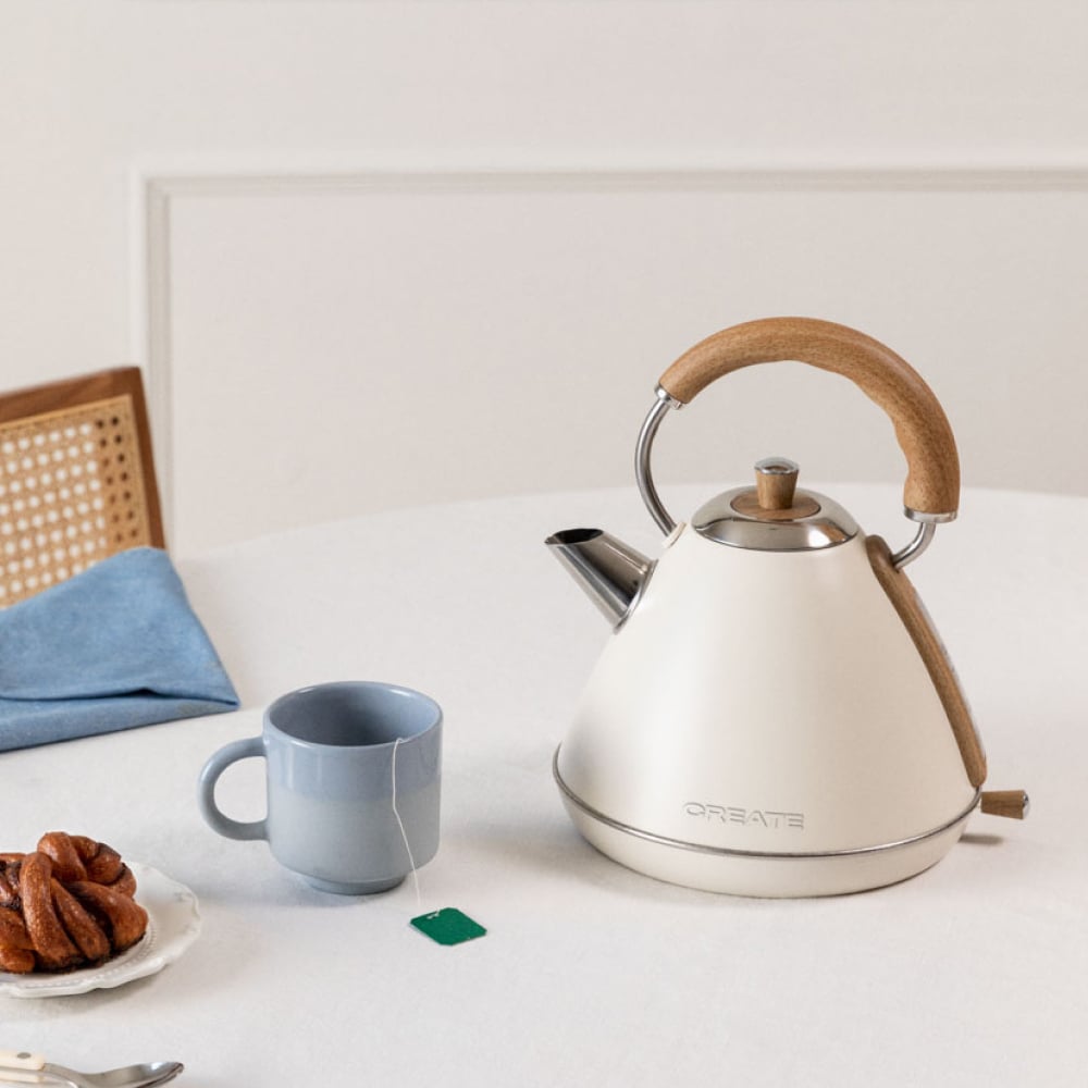 CREATE KETTLE RETRO Hervidor de agua eléctrico Leroy Merlin