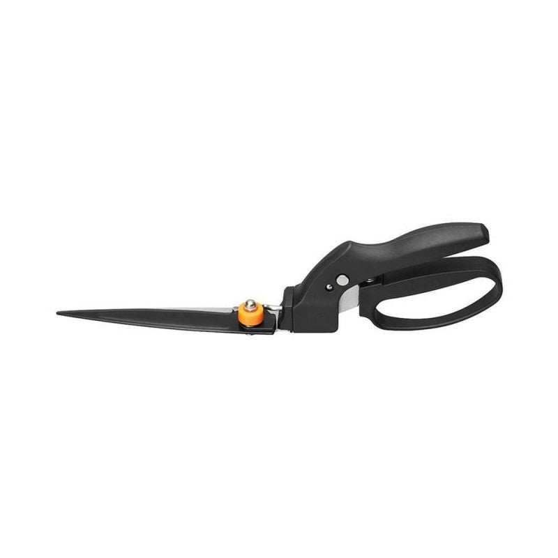 Fiskars - Cisaille à Gazon 14 Pouces, Coupe Facile Avec Système Power Lever
