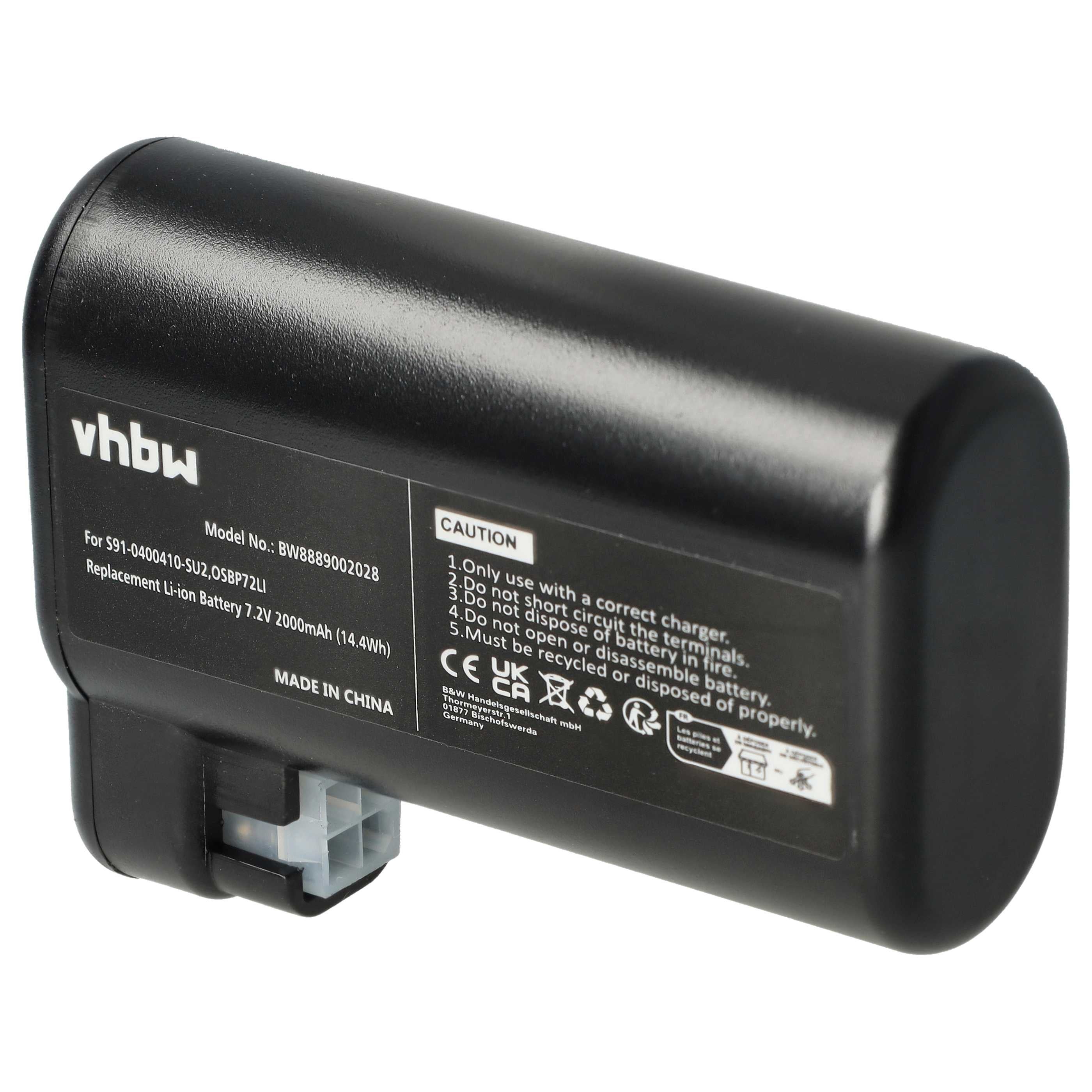 Batterie Pour Aspirateur Electrolux EERC72IW - 14.4V 1500mAh Li-ion - Neuf Sous Emballage