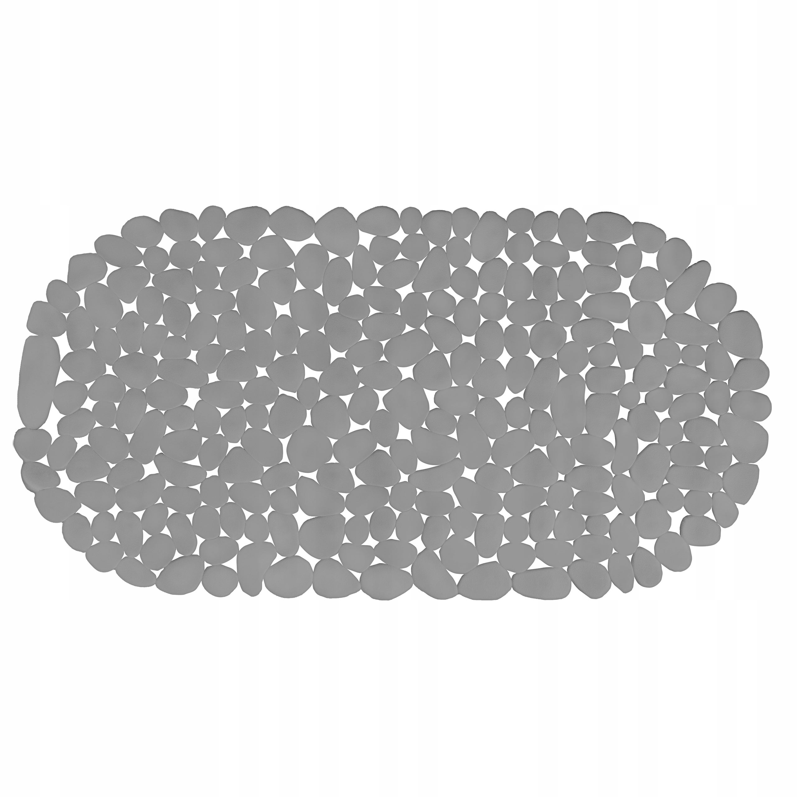 Mata łazienkowa Sepio antypoślizgowa 66x34 szara 1szt