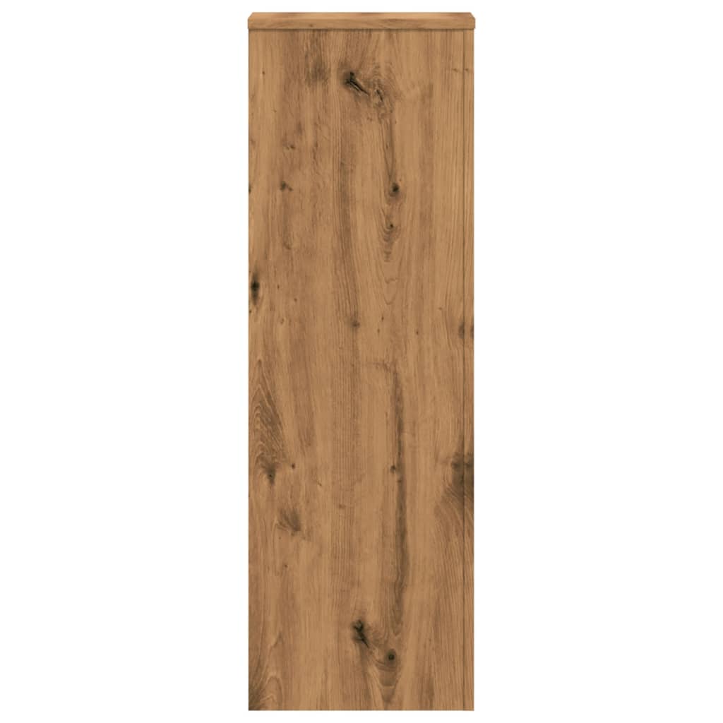 Supports de plante, 2 pièces, chêne, 33 × 33 × 100 cm - 7
