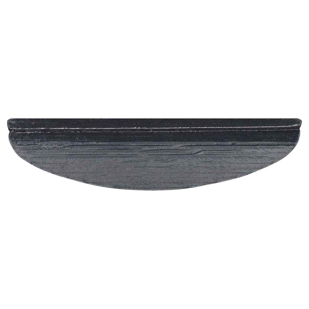 vidaXL Tapis d'escalier auto-adhésifs 10 pcs gris 56x17x3 cm - 5