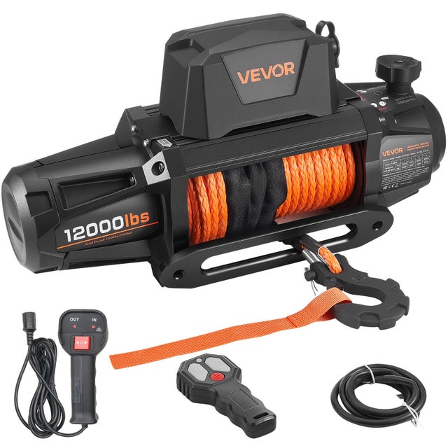Kit Telecomando Wireless Per Verricello Elettrico 12V | Compatibile Warn, Ramsey, Superwinch | Raggio 15m