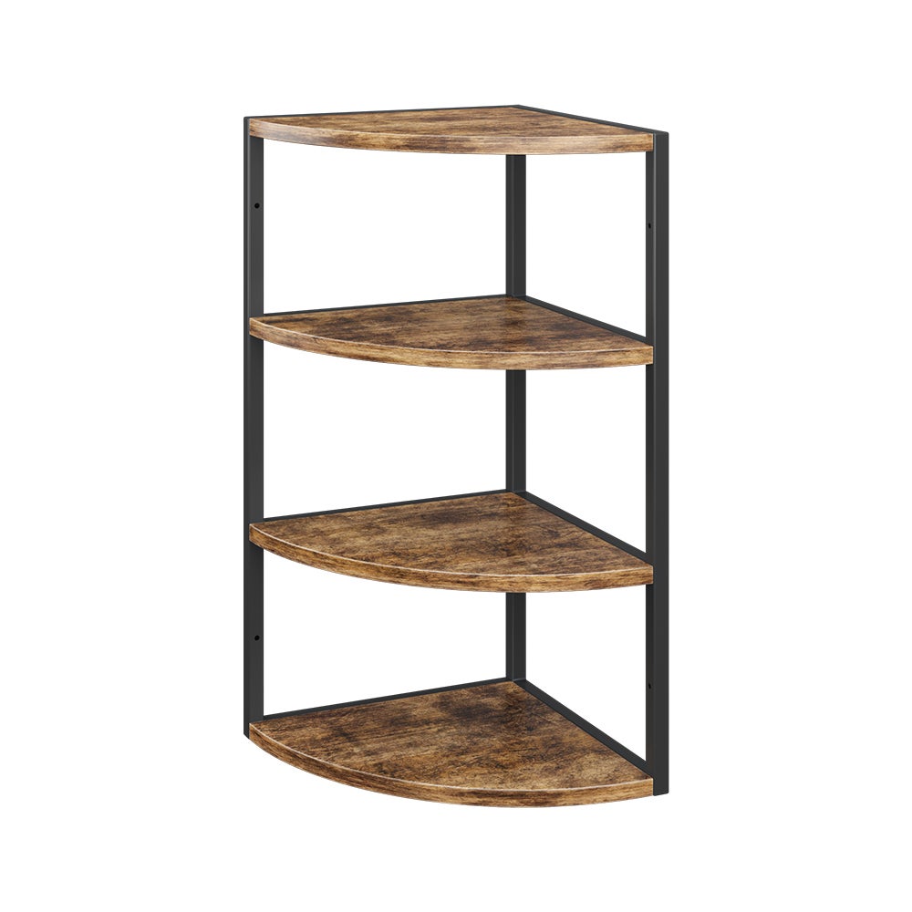 Étagère Bibliothèque Murale Fyrk Vicco - 174x40x40 Cm, Bois/noir, Panneau Aggloméré, à Assembler, Neuve