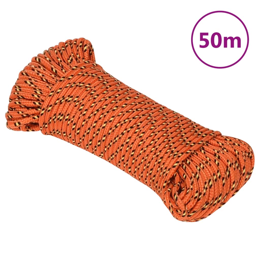 Corderie Italiane Hobby Tresse 2,0 Mm - 50 Mètres - Jaune - Polypropylène UV