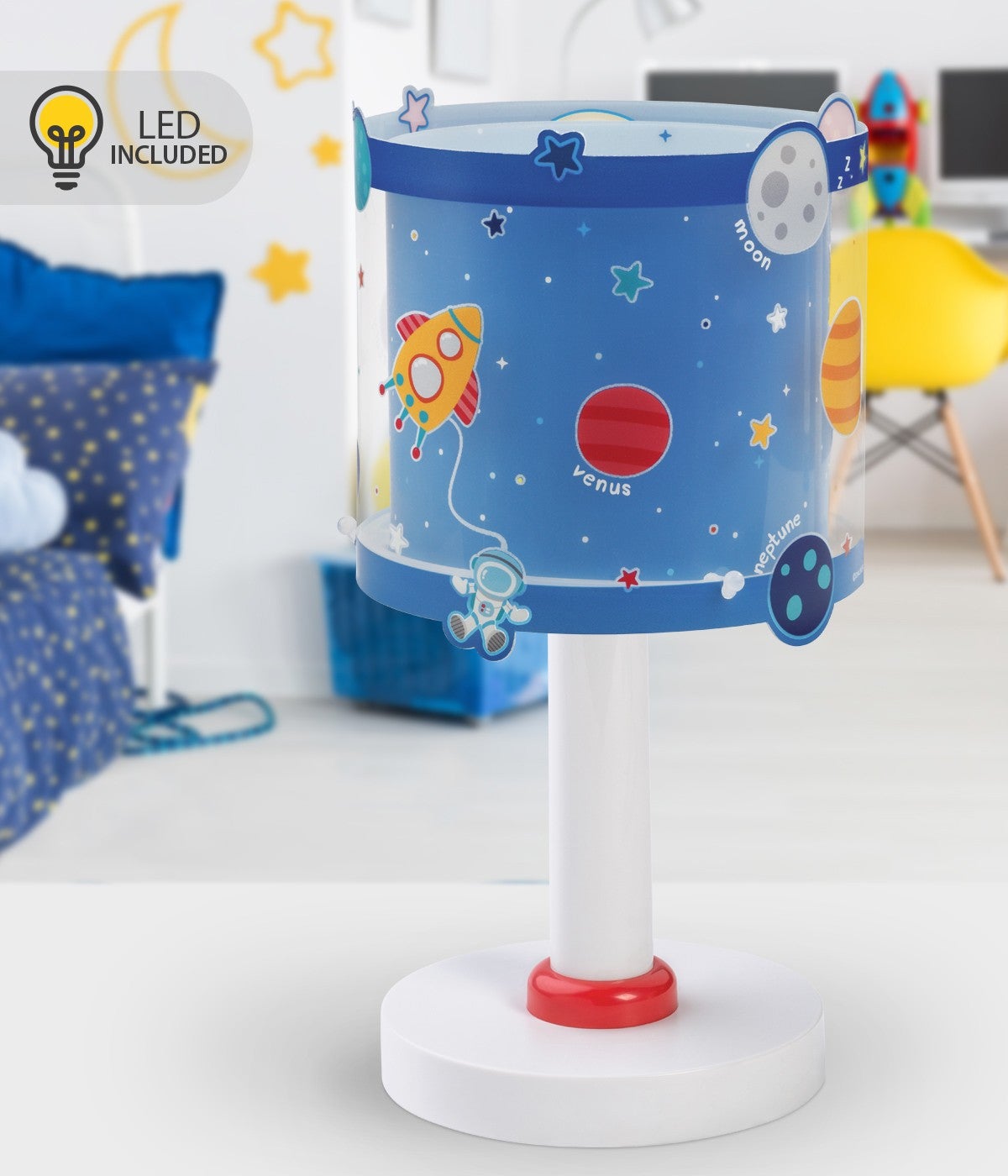 Lampka nocna LED Planets - Planety Układ Słoneczny dla dzieci